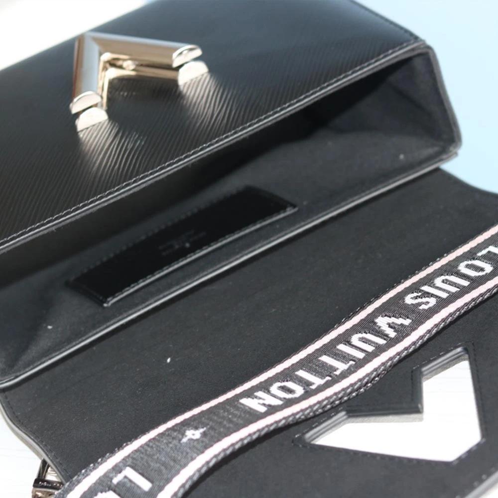 Louis Vuitton TWIST MM M56628 BLACK/WHITE/PINK 3 1-3