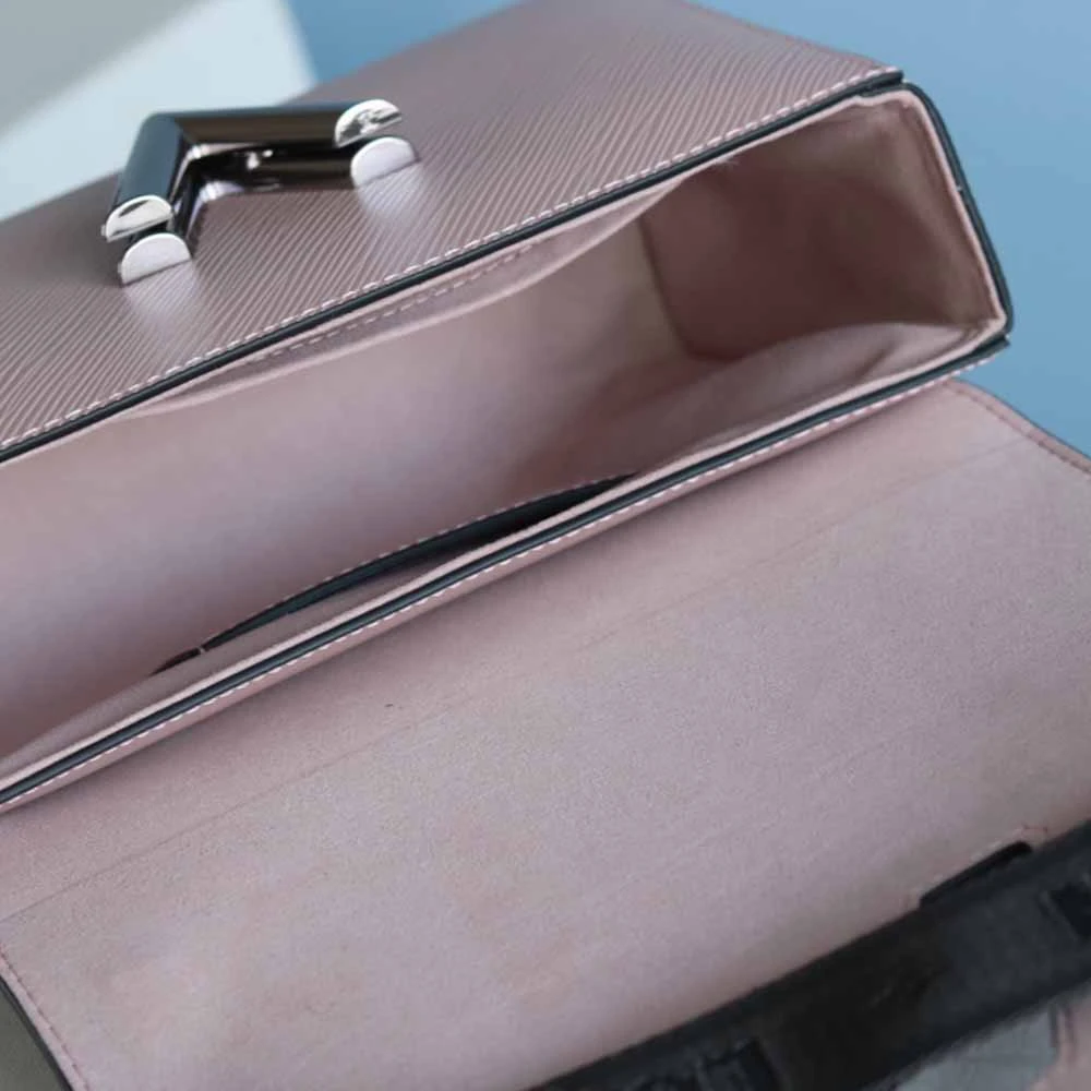 Louis Vuitton TWIST MM M56628 BLACK/WHITE/PINK 10 12-1