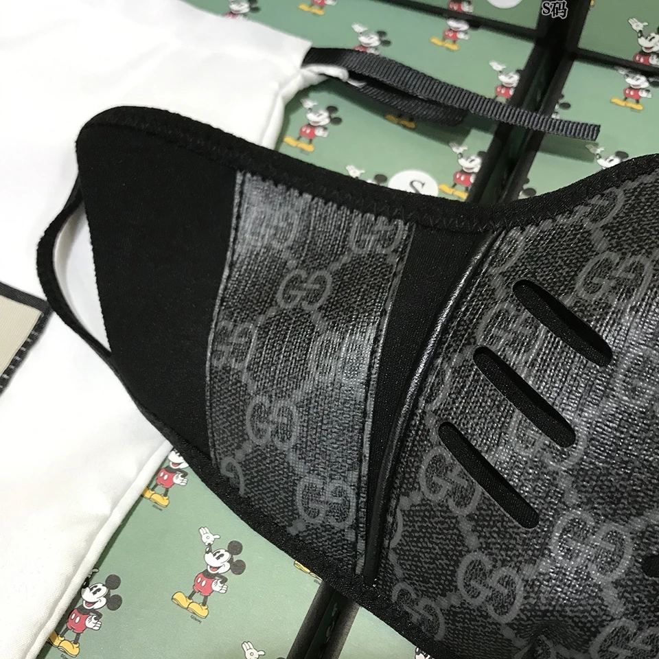 Gucci Fashion Designer Lux Leather Mask Black 4 Gucci Fashion Designer Lux Leather Mask Black