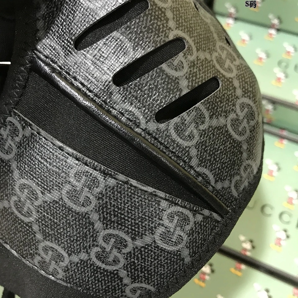 Gucci Fashion Designer Lux Leather Mask Black 5 Gucci Fashion Designer Lux Leather Mask Black