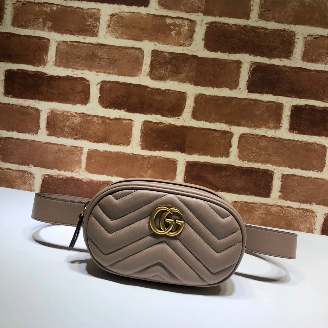 Gucci Marmont Matelasse Leather Belt Bag 476434 1 13252062308588577