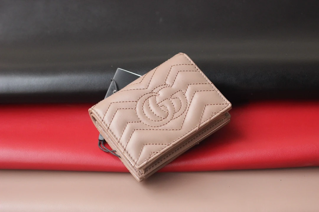Gucci Marmont Card Case Wallet 466492 2 13252063031456341