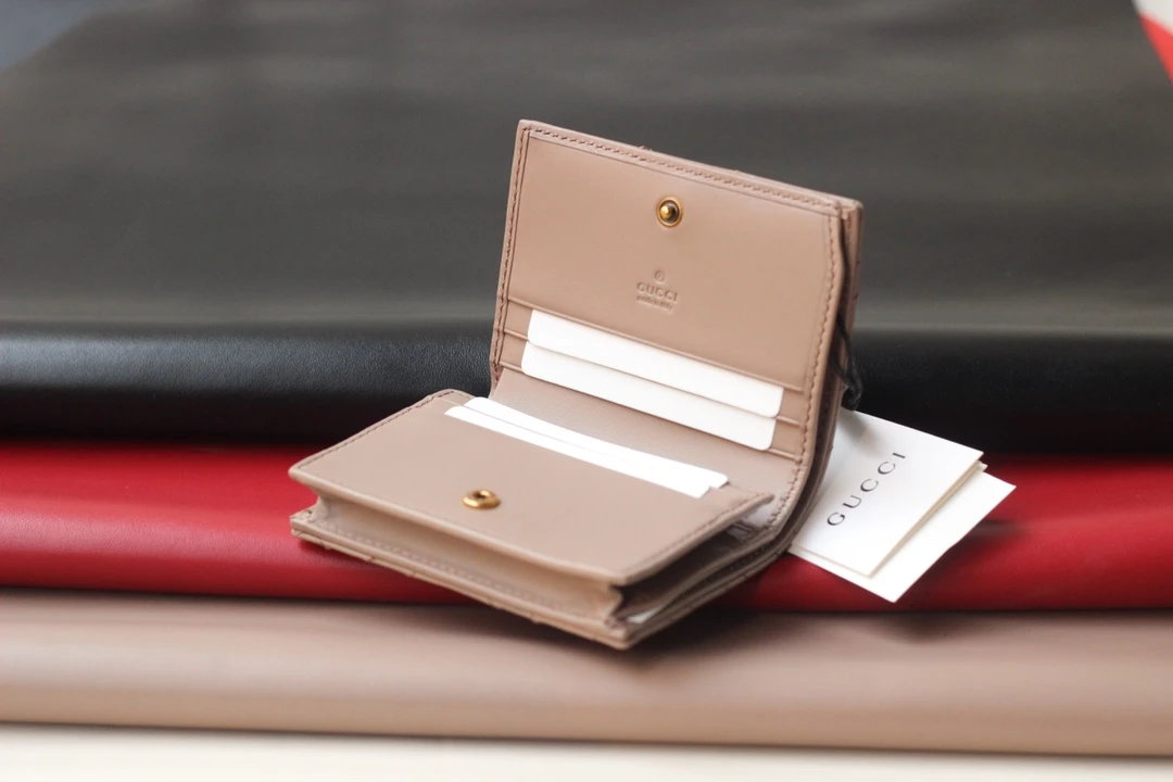 Gucci Marmont Card Case Wallet 466492 4 13252063032549411