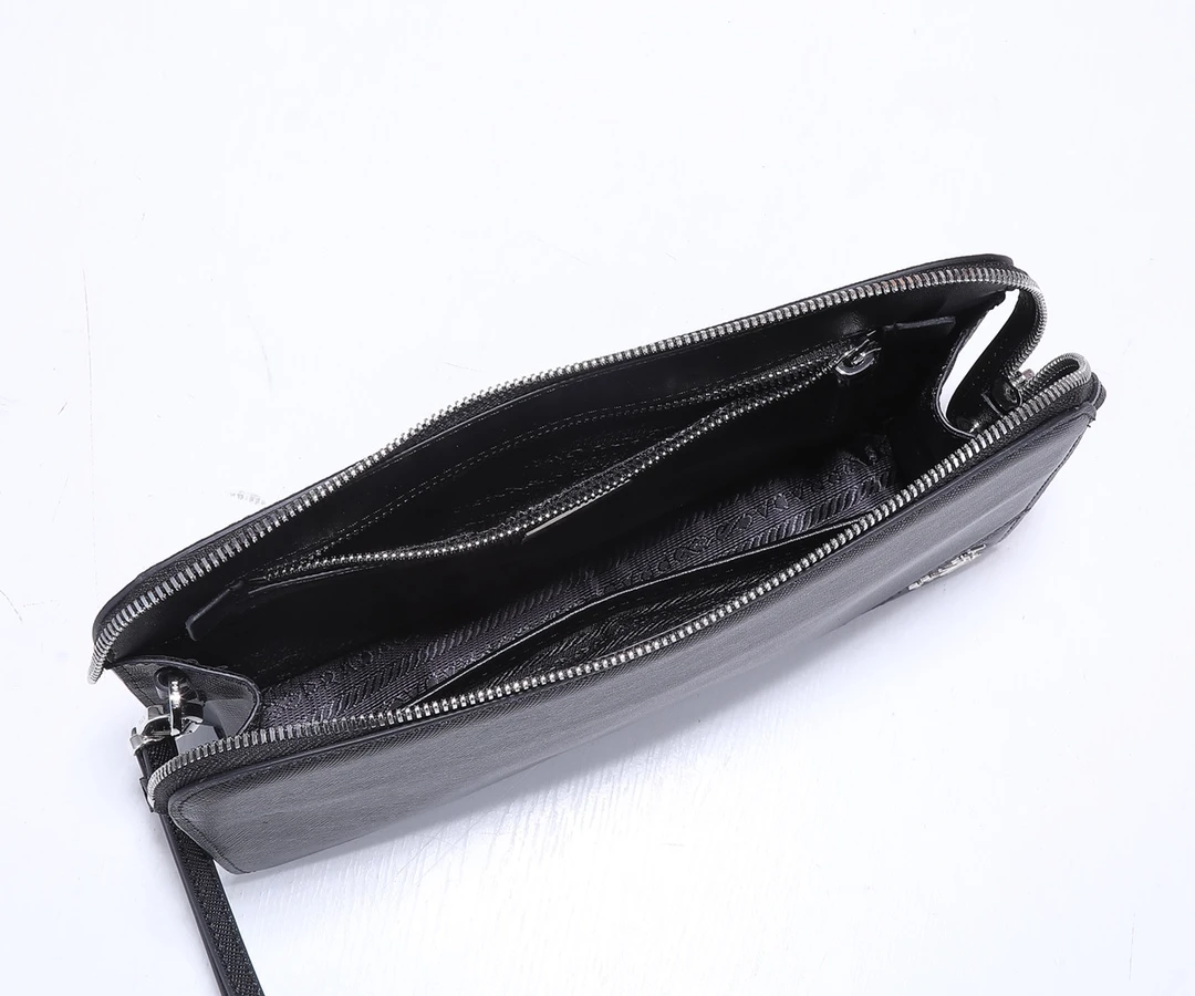 Prada Saffiano Leather Pouch 0058 15 Prada Saffiano Leather Pouch 0058