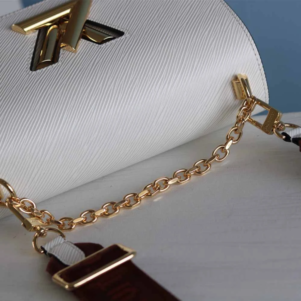 Louis Vuitton TWIST MM M56628 BLACK/WHITE/PINK 15 Louis Vuitton TWIST MM M56628 BLACK/WHITE/PINK