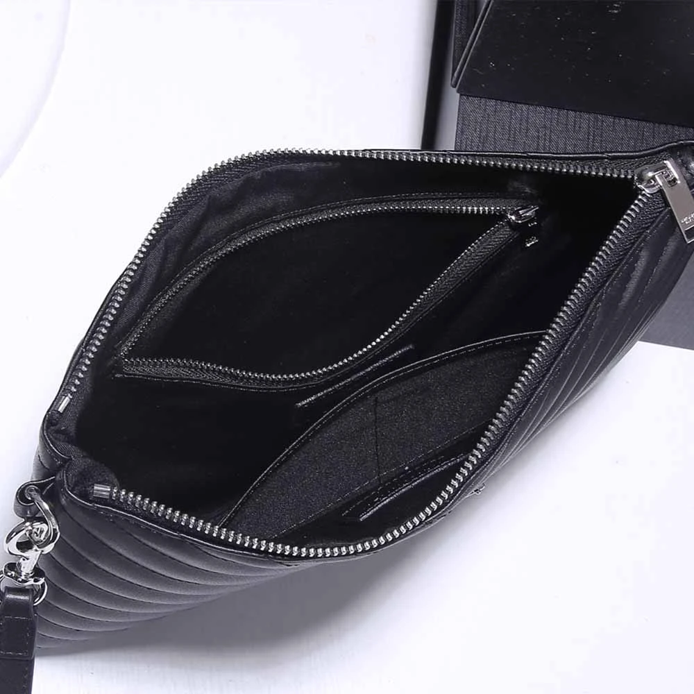 YSL MONOGRAM TABLET POUCH IN MATELASSe LEATHER 1850 13 1850-12