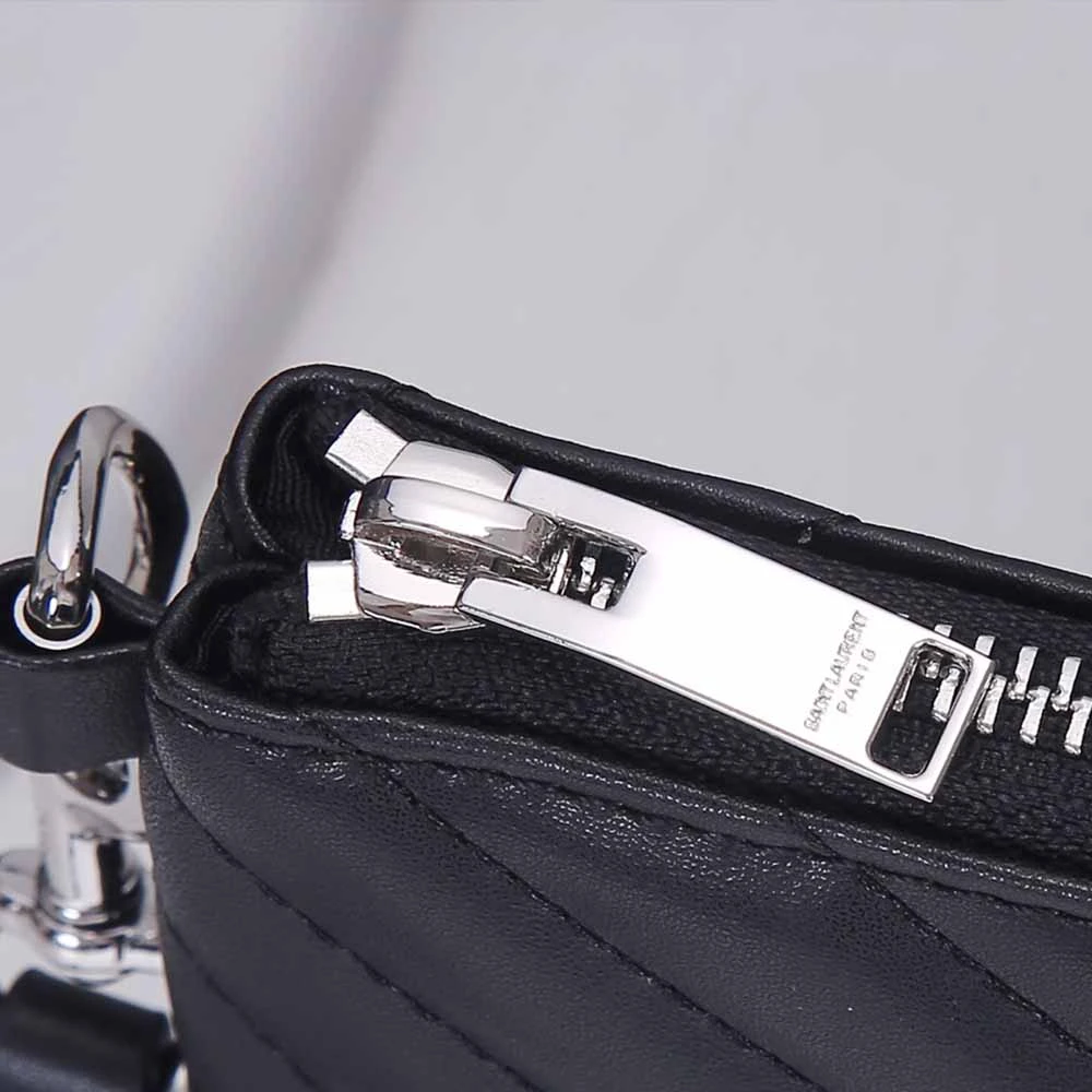 YSL MONOGRAM TABLET POUCH IN MATELASSe LEATHER 1850 14 1850-13