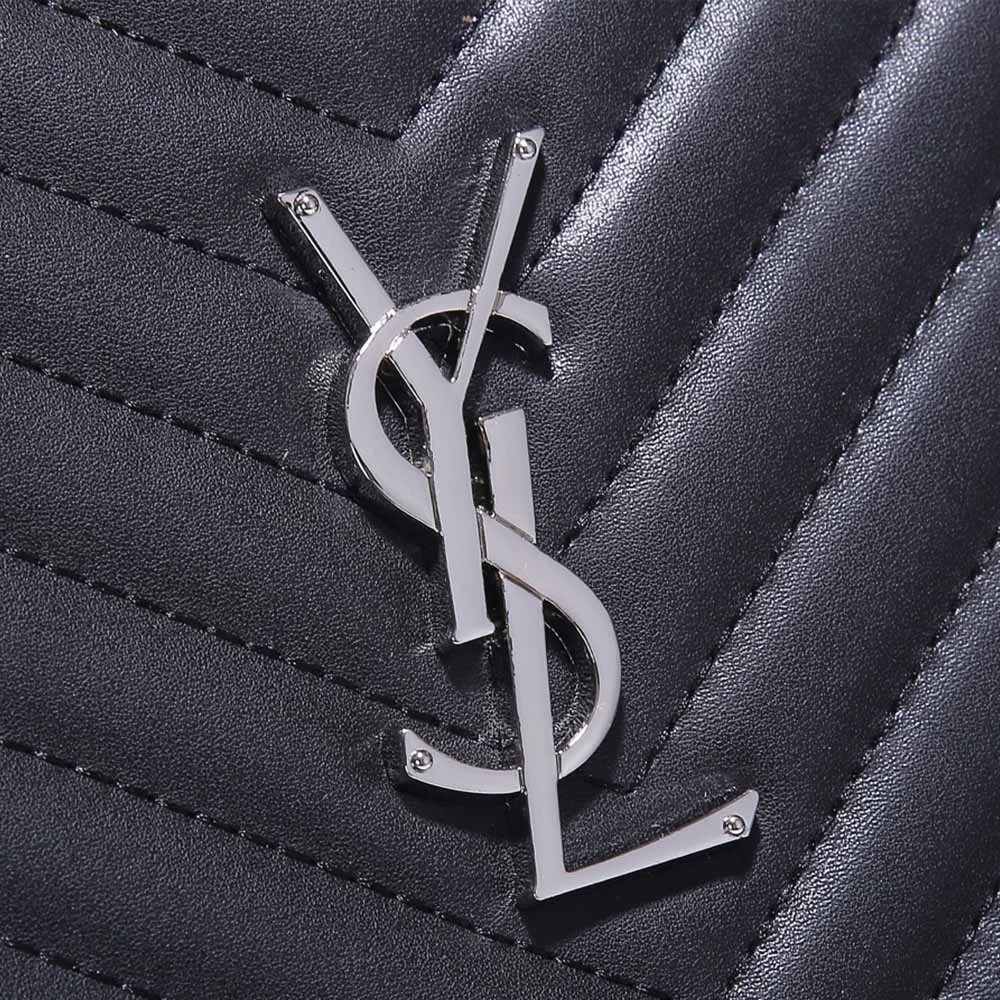 YSL MONOGRAM TABLET POUCH IN MATELASSe LEATHER 1850 15 1850-14