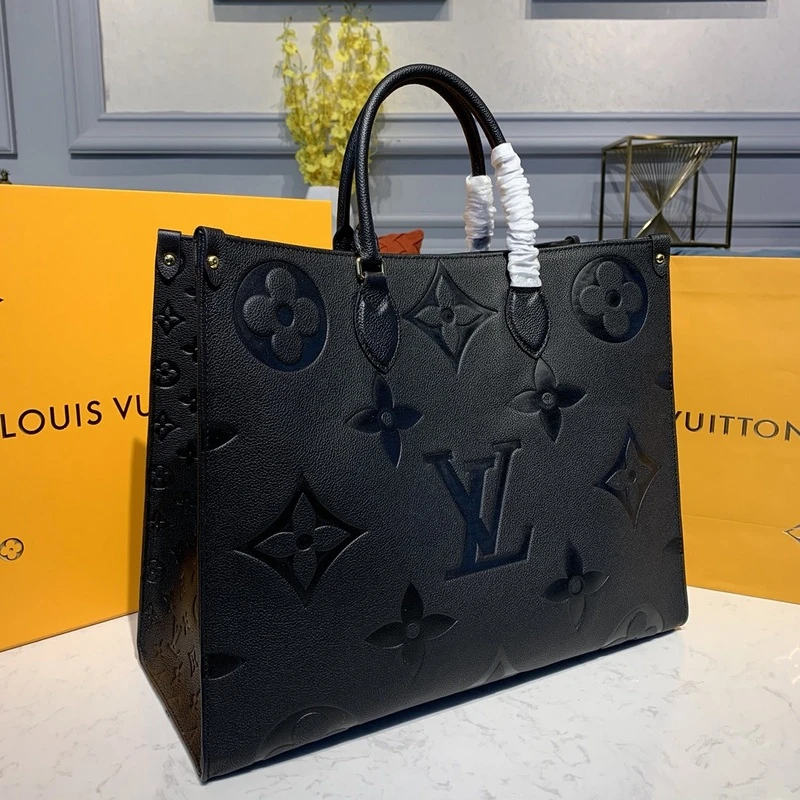 Louis Vuitton ONTHEGO GM-M44925 41CM Black 6 20200614_152657_028