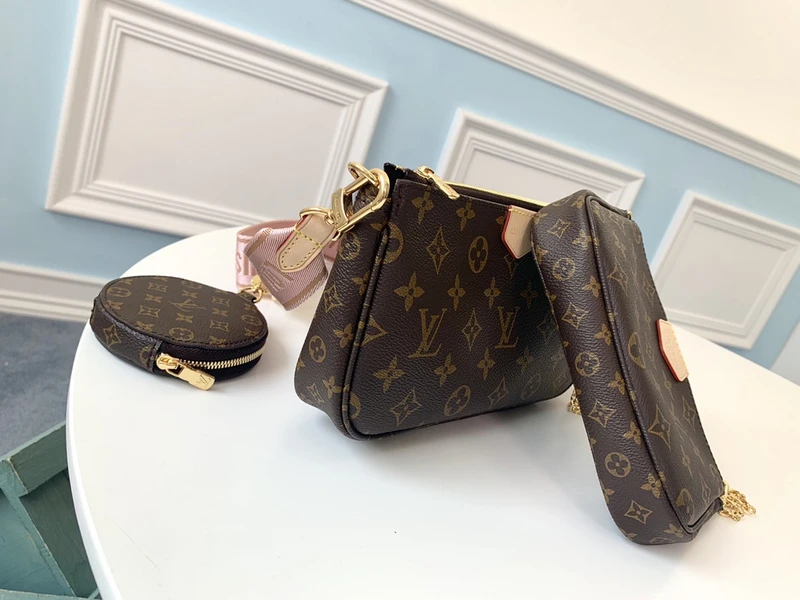 Louis Vuitton MULTI POCHETTE ACCESSOIRES-M44840 PINK 8 20200616_000703_065