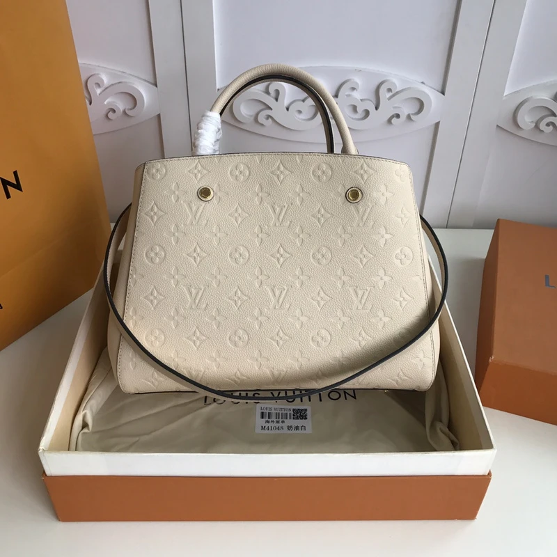 Louis Vuitton AAA-MONTAIGNE MM-M44061 WHITE 8 20200618_193000_069
