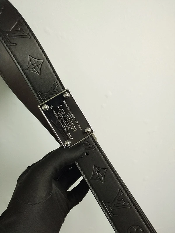 Louis Vuitton BELT L126-75 38MM BLACK 4 20200618_201954_036