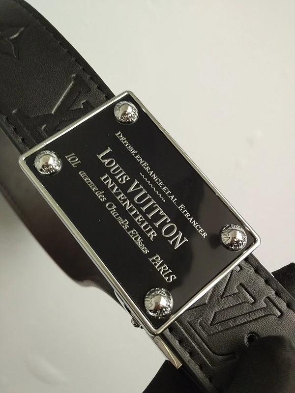 Louis Vuitton BELT L126-75 38MM BLACK 1 20200618_201954_039