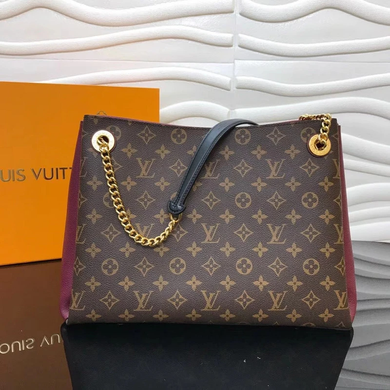 Louis Vuitton SUReNE MM-M43864 WINE RED 36CM 3 20200619_220345_155