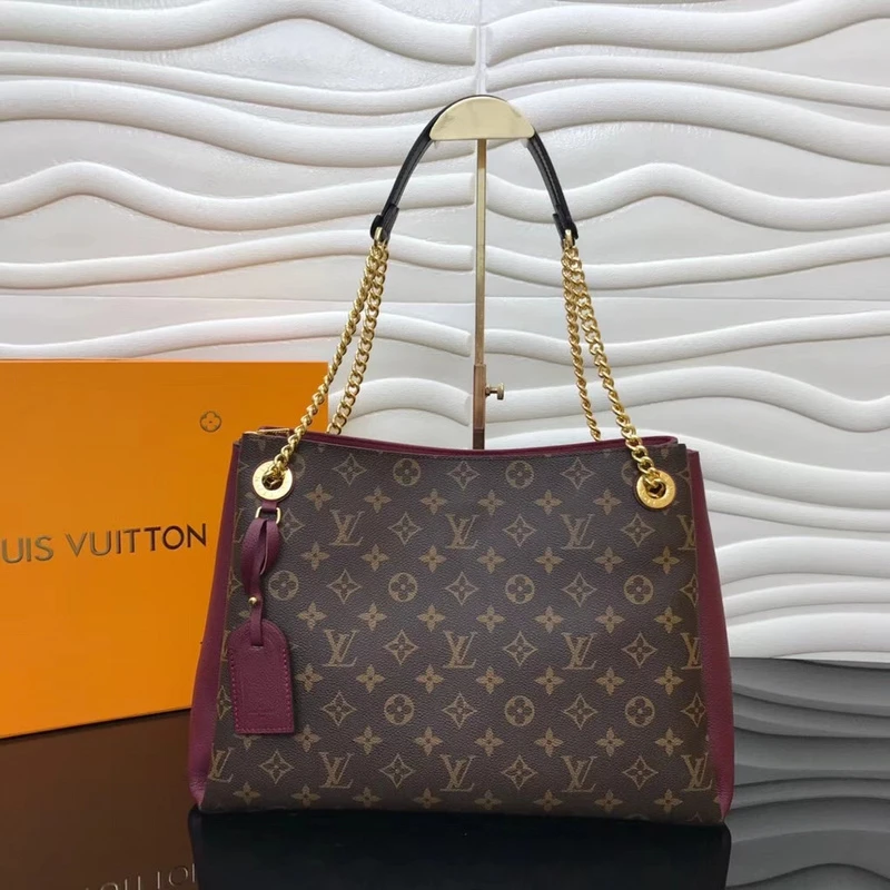 Louis Vuitton SUReNE MM-M43864 WINE RED 36CM 1 20200619_220345_157