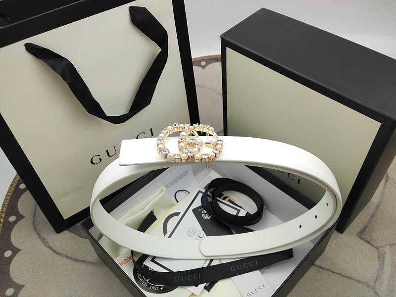 Gucci BELT G358-75 White 25MM 1 20201015_204038_008