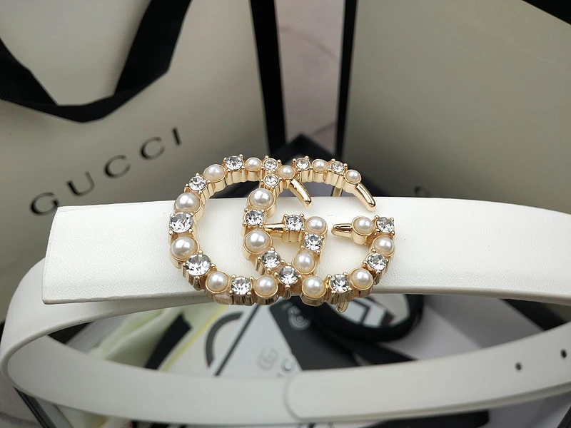Gucci BELT G358-75 White 25MM 2 20201015_204038_009