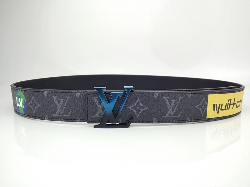 Louis Vuitton BELT L192-80 38MM BLUE 1 20201027_185524_052