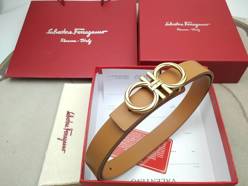 Ferragamo F BELT F294-75 25MM CHAMPAGNE 1 20201119_180338_027