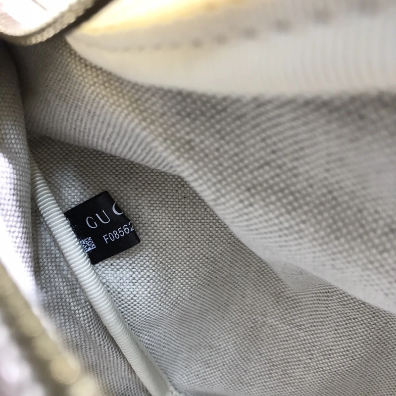 Gucci Leather Belt Bag 493869 Black/White 18 20201212_210420_147