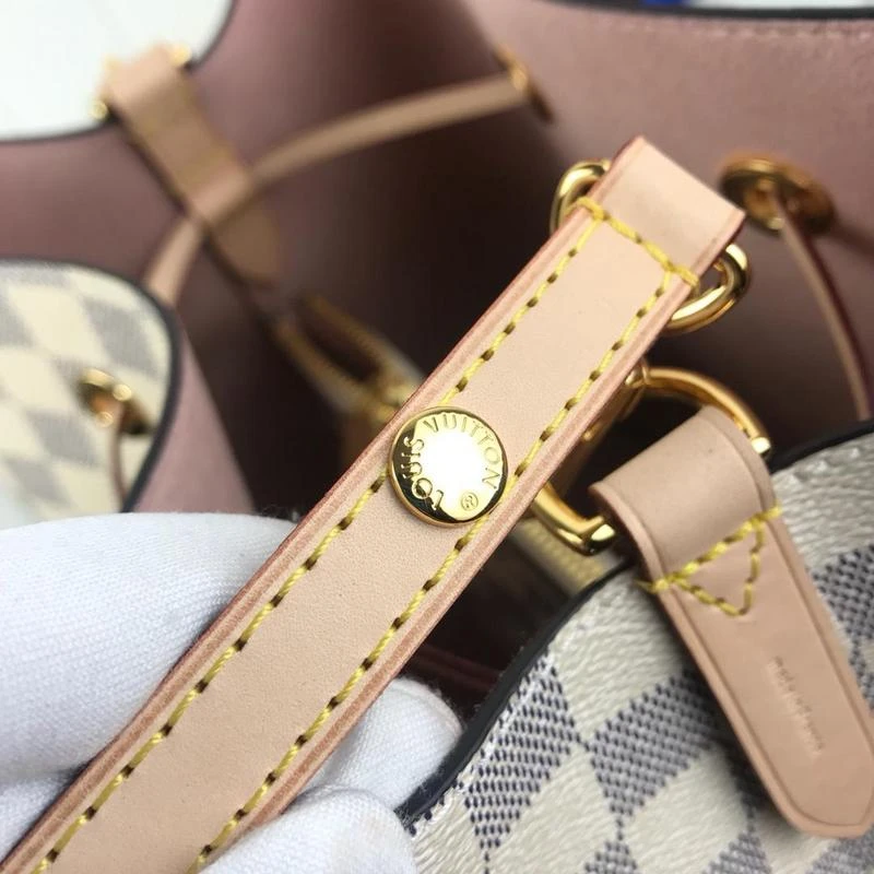 Louis Vuitton NeONOe MM M44022 WHITE PLAID 7 20201222_140757_002