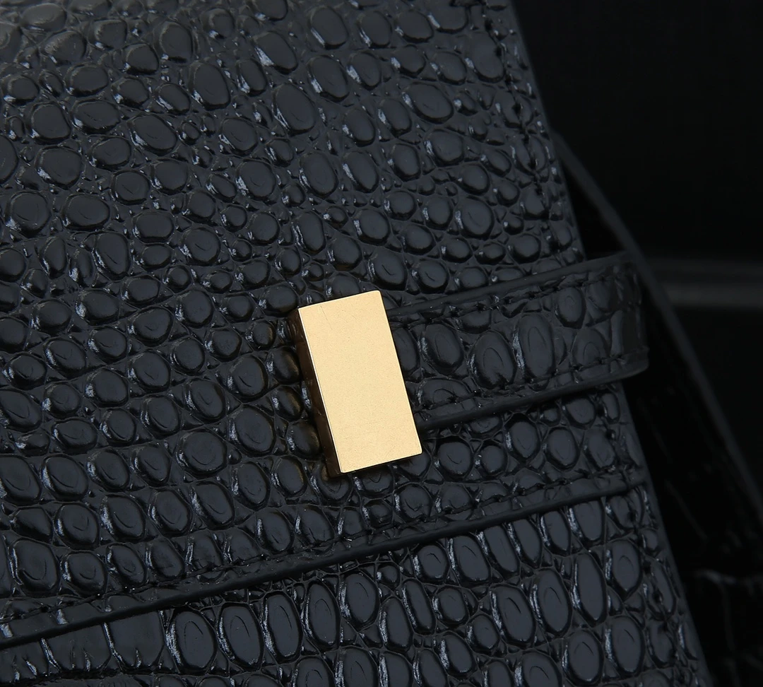 YSL MANHATTAN SHOULDER BAG IN CROCODILE-EMBOSSED SHINY LEATHER 2021 5 2021-5