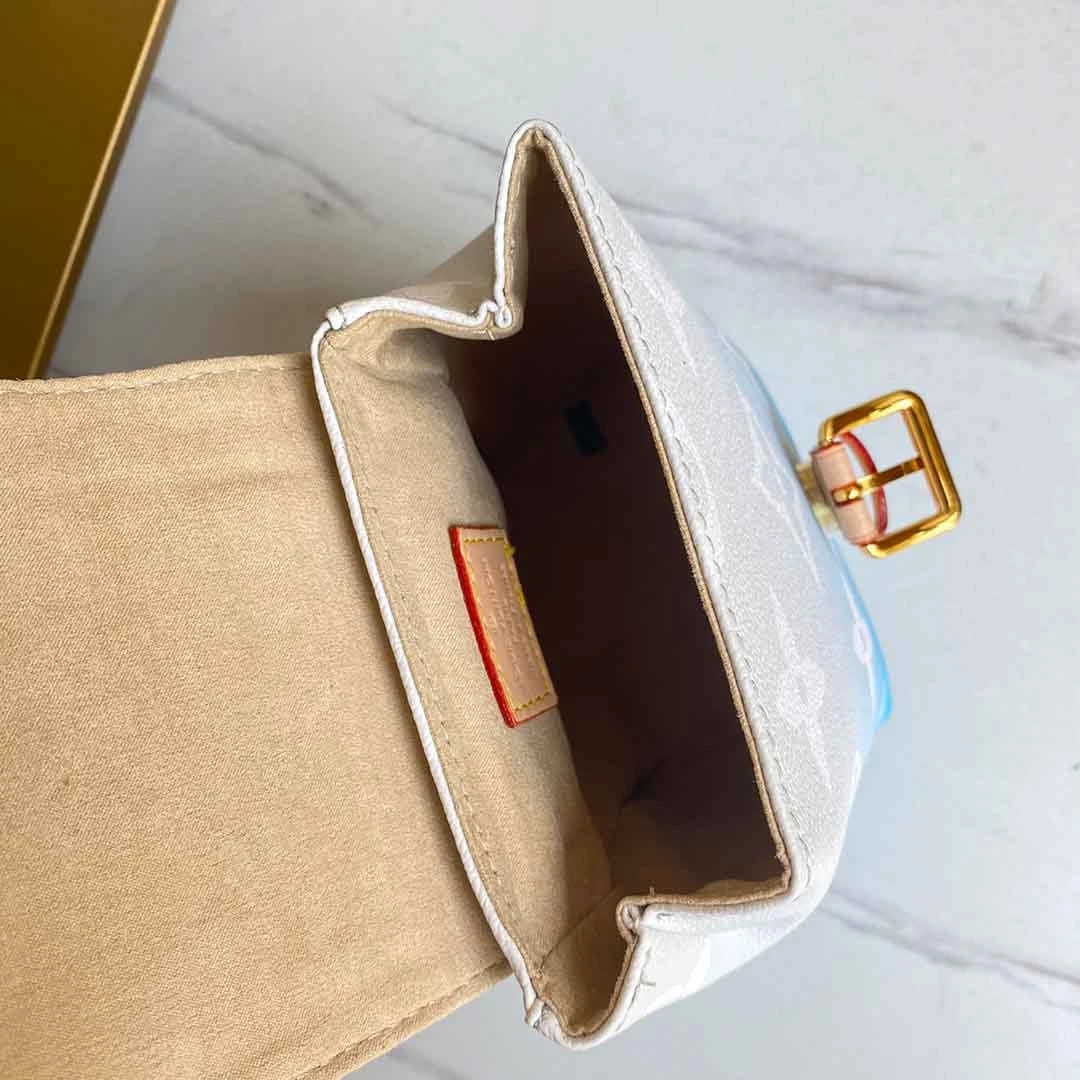 Louis Vuitton TINY BACKPACK M45764 PINK/BLUE 11 21-1