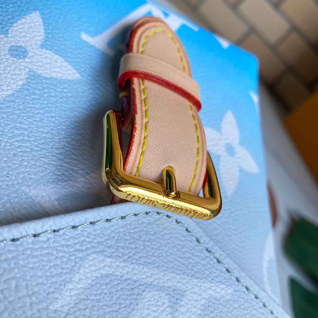 Louis Vuitton TINY BACKPACK M45764 PINK/BLUE 13 23-1