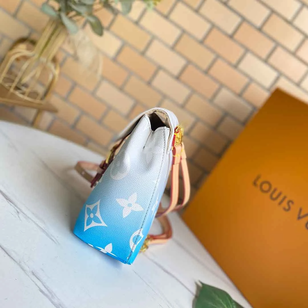 Louis Vuitton TINY BACKPACK M45764 PINK/BLUE 15 25-1