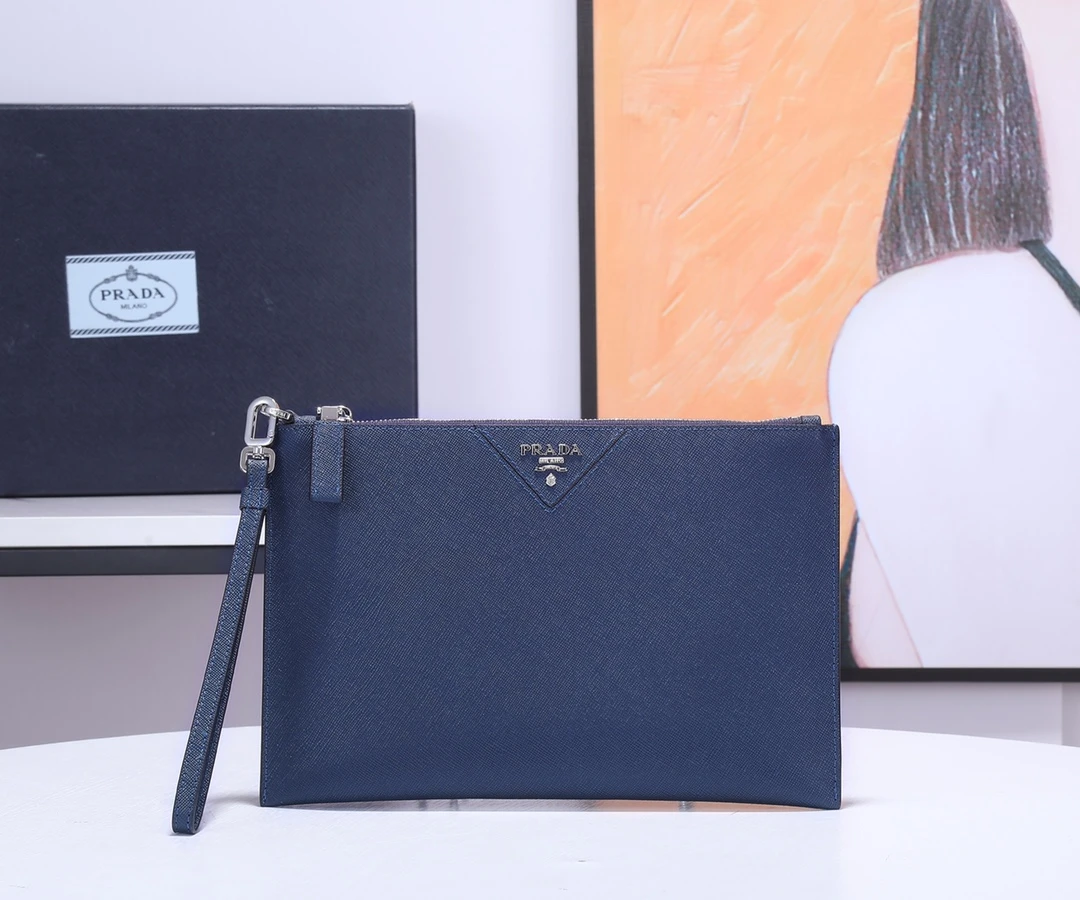 Prada AAA-Saffiano Leather Pouch 2NG016 11 NG
