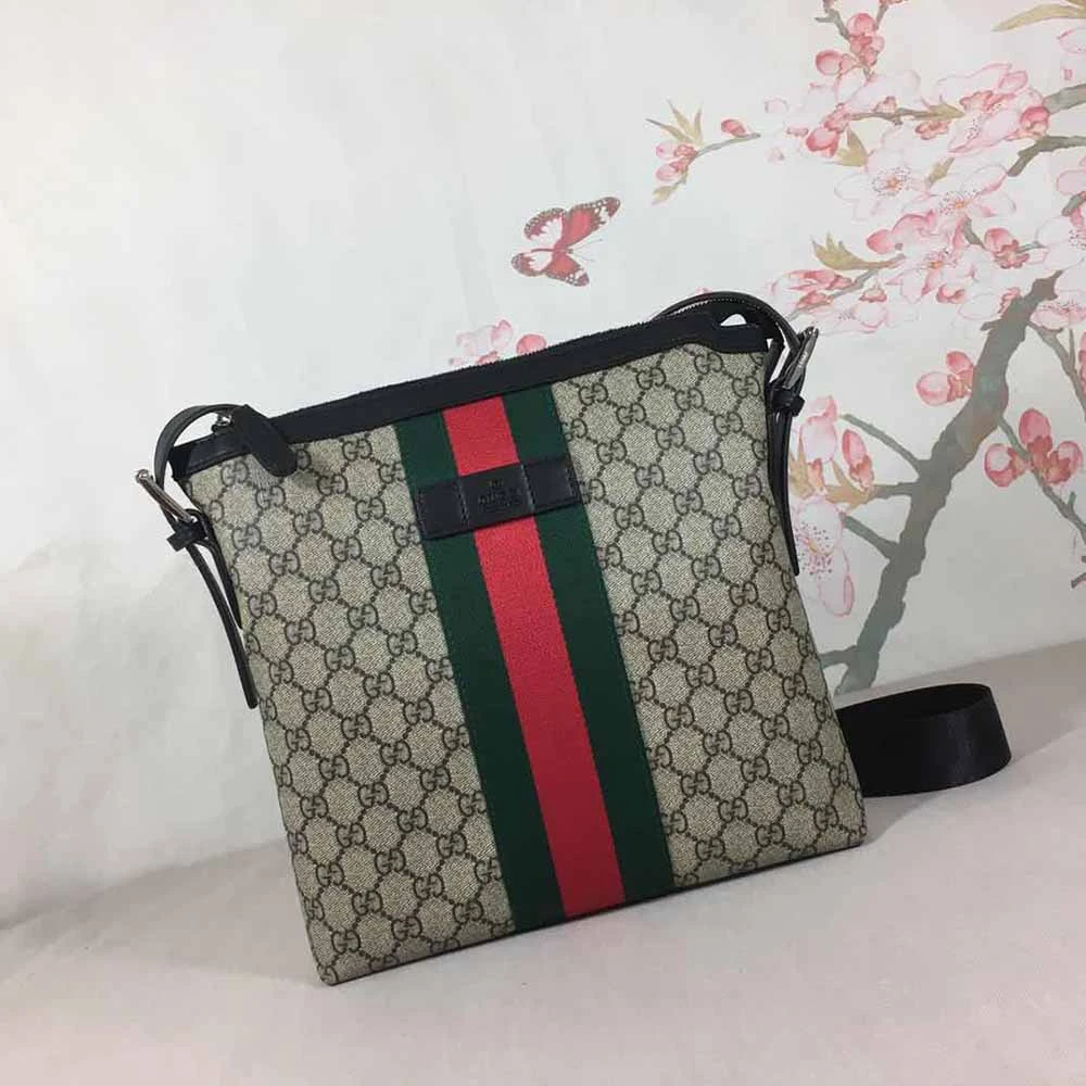 Gucci Shoulder Crossbody bag Black/Grey 387111 1 387111-1