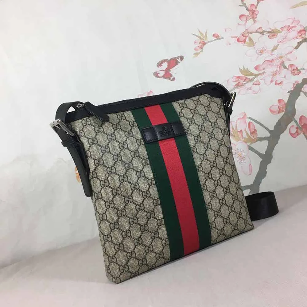 Gucci Shoulder Crossbody bag Black/Grey 387111 2 387111-2