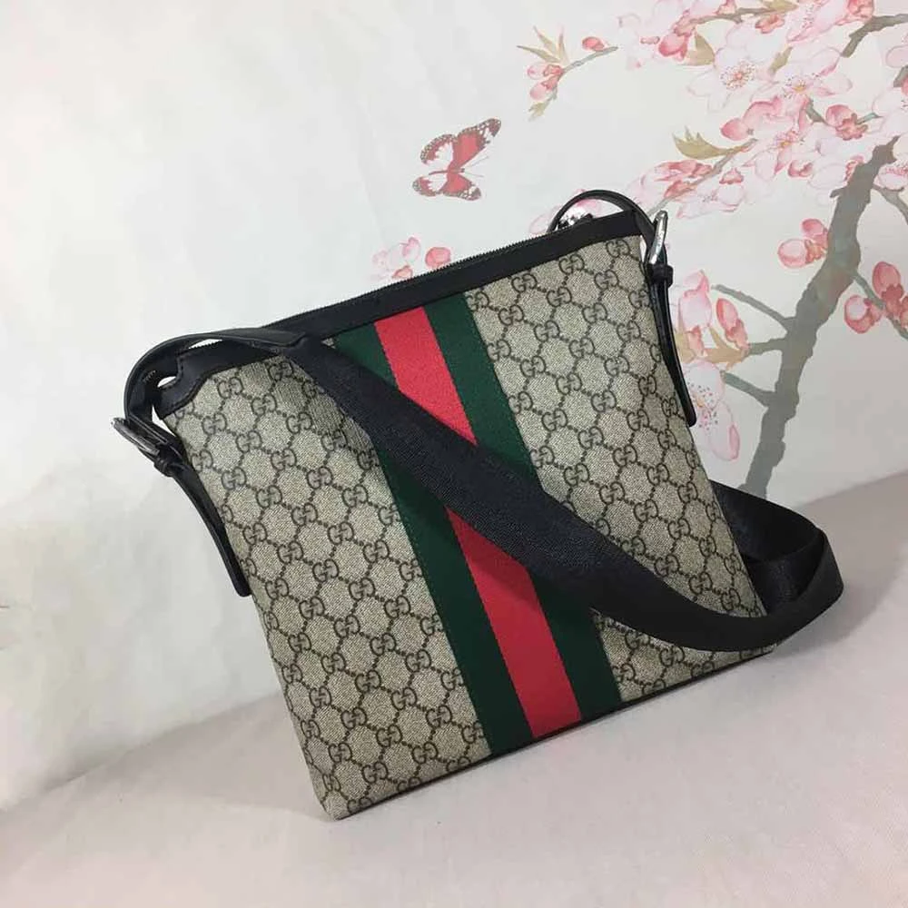 Gucci Shoulder Crossbody bag Black/Grey 387111 10 387111-9