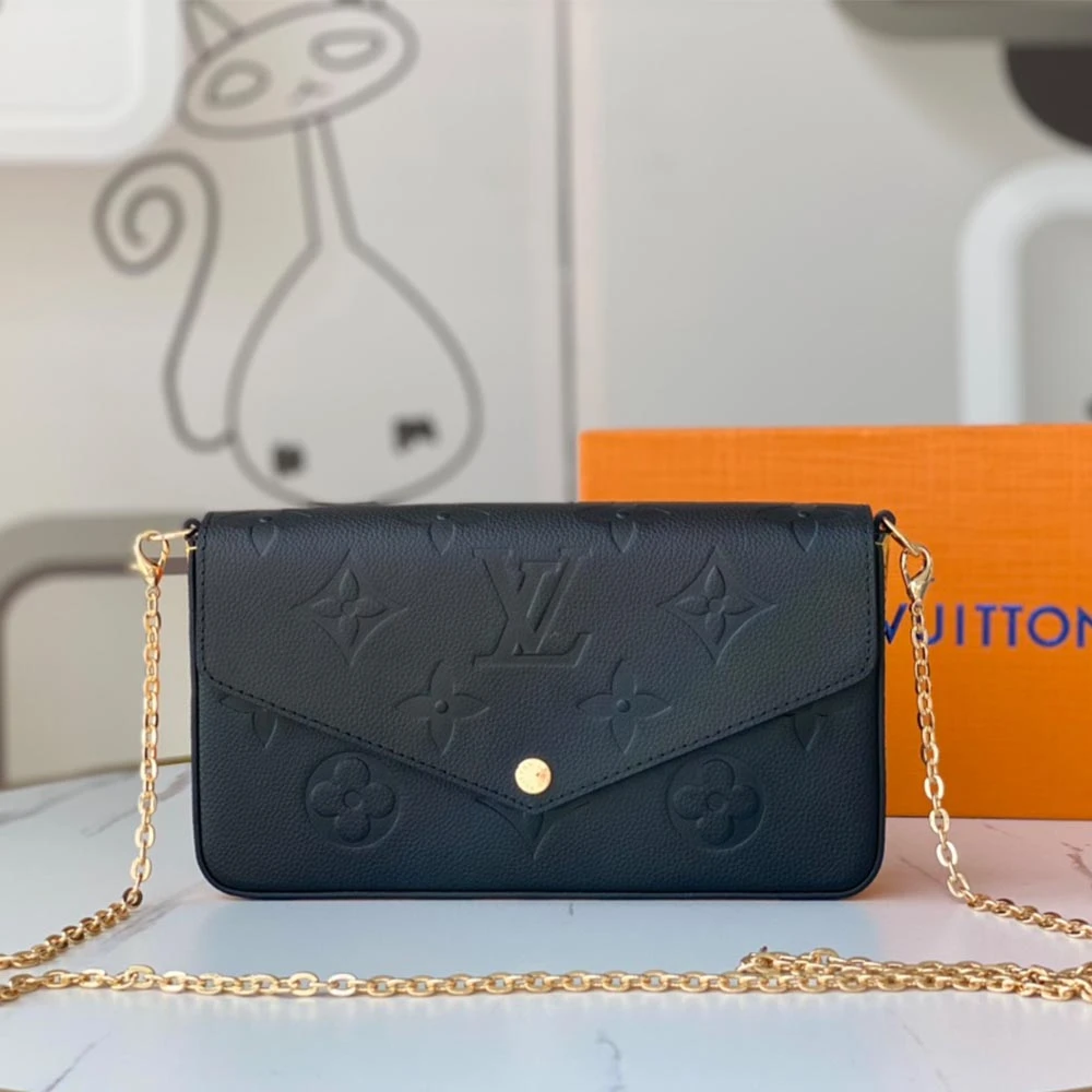 Louis Vuitton AAA-Leopard Felicie Pochette M64065 5 4-1