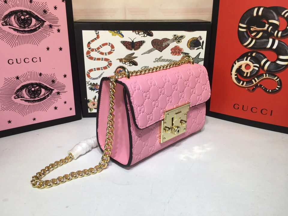 Gucci Padlock small Signature shoulder bag 409487 12 409487-11