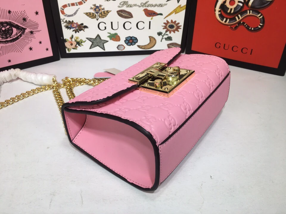 Gucci Padlock small Signature shoulder bag 409487 13 409487-14