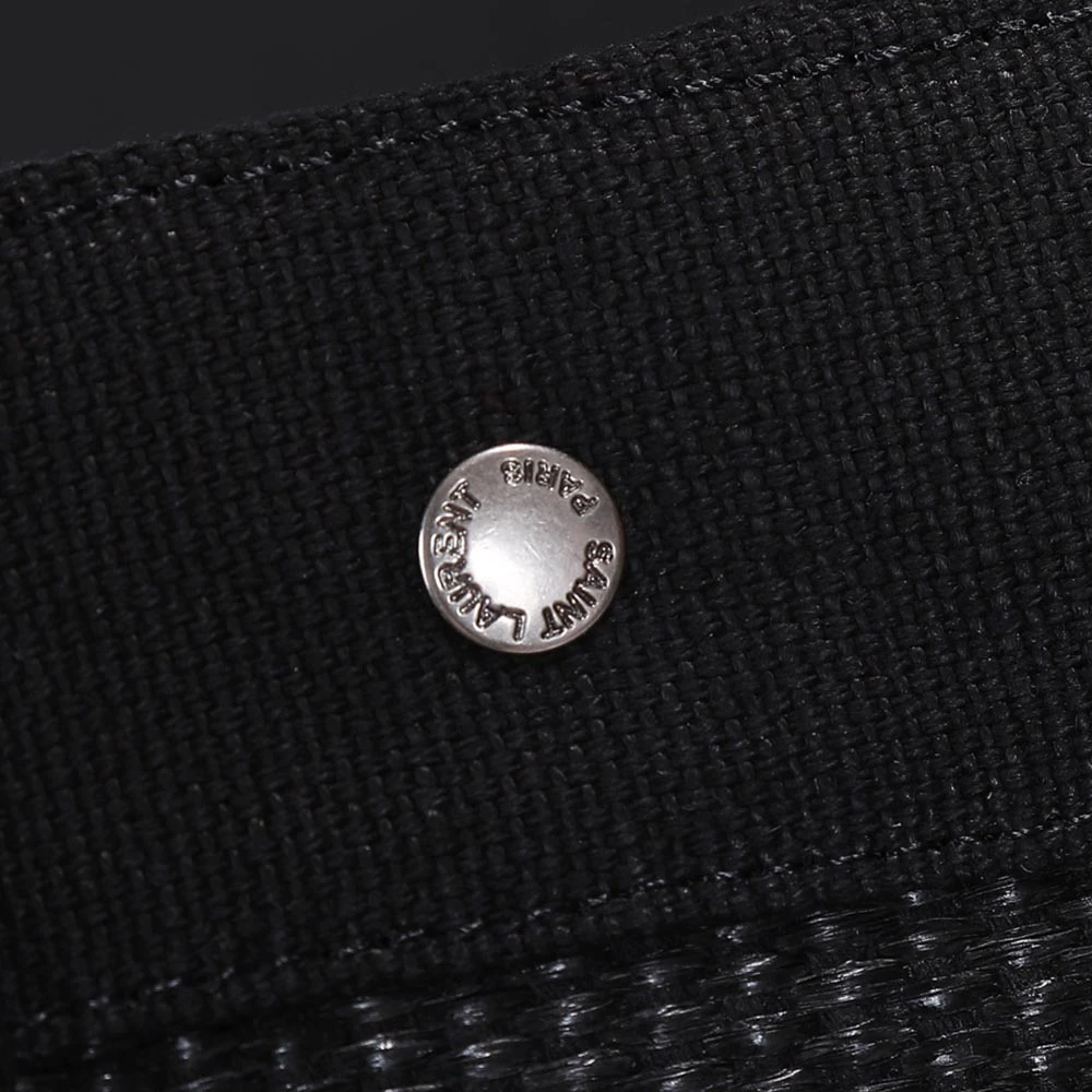 YSL RIVE GAUCHE TOTE BAG IN LINEN AND LEATHER 4992 6 4992-6