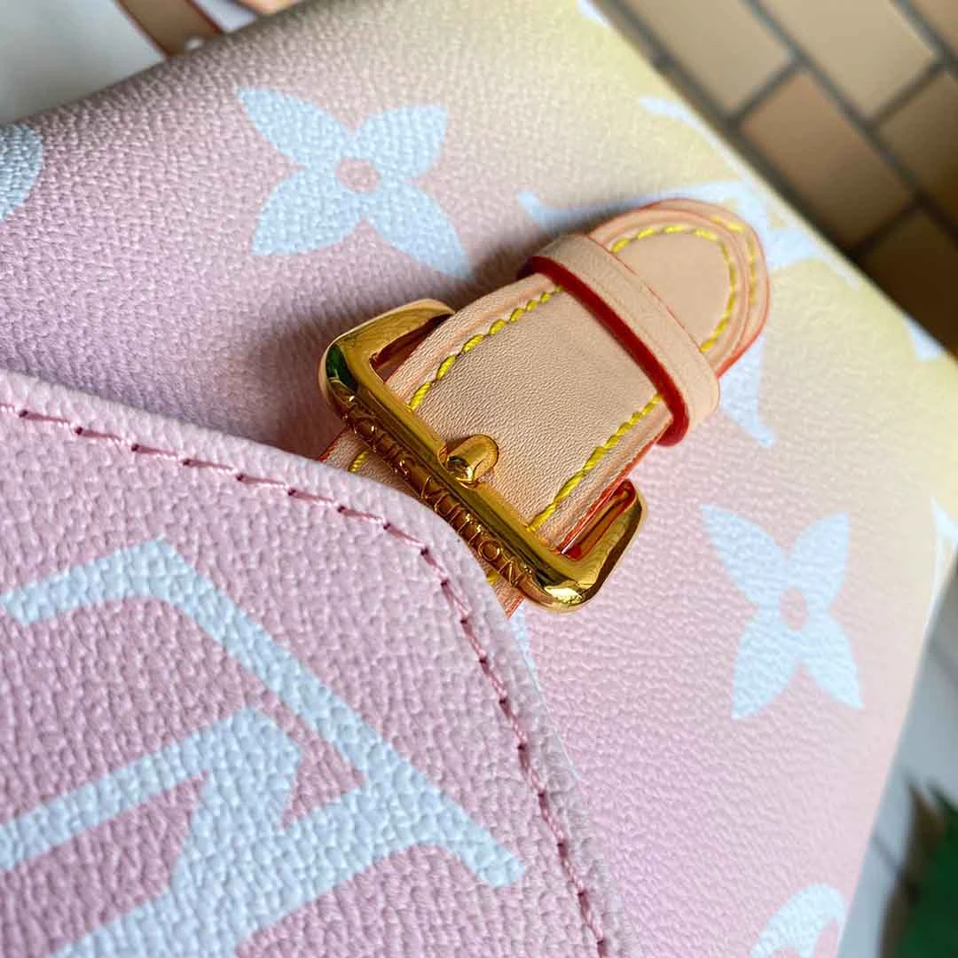 Louis Vuitton TINY BACKPACK M45764 PINK/BLUE 6 5-3