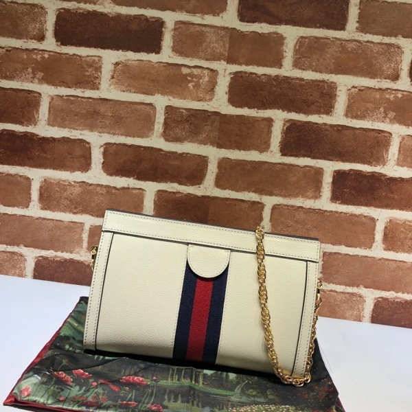 Gucci Small shoulder bag Black/White 4 bw