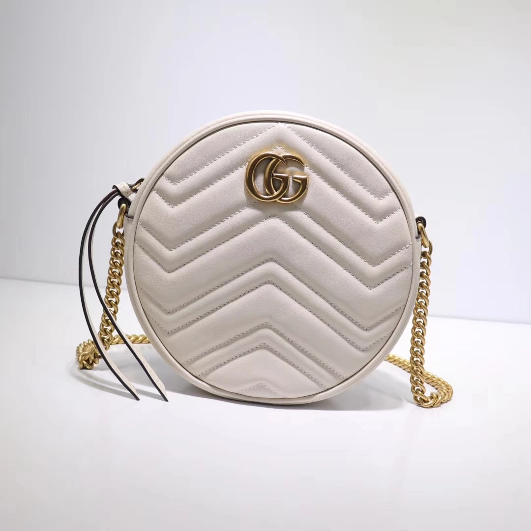 Gucci Marmont mini round shoulder bag 2 550154-2