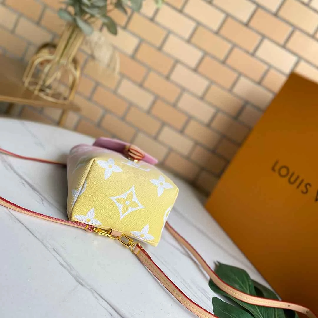 Louis Vuitton TINY BACKPACK M45764 PINK/BLUE 7 6-3