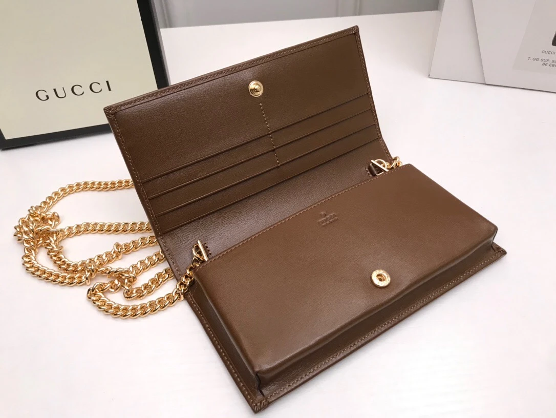 Gucci Horsebit 1955 wallet with chain 3 621892-10