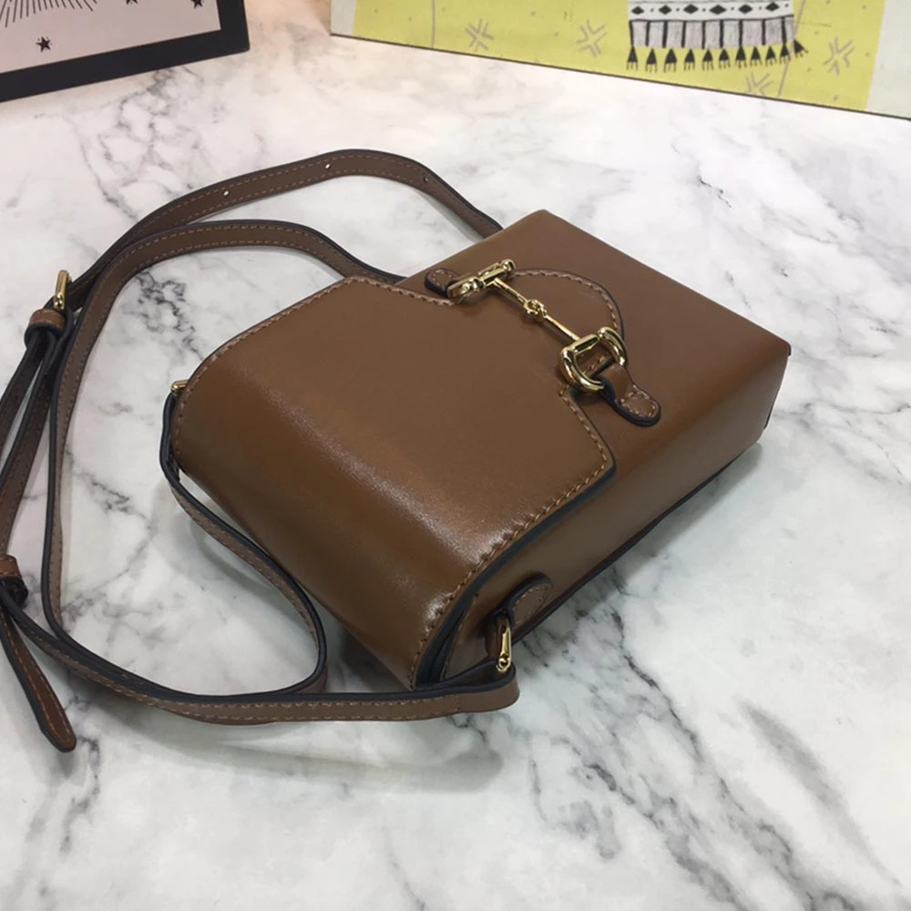 Gucci Horsebit 1955 mini bag 625615 BLK/RED/BROWN 12 625615-11