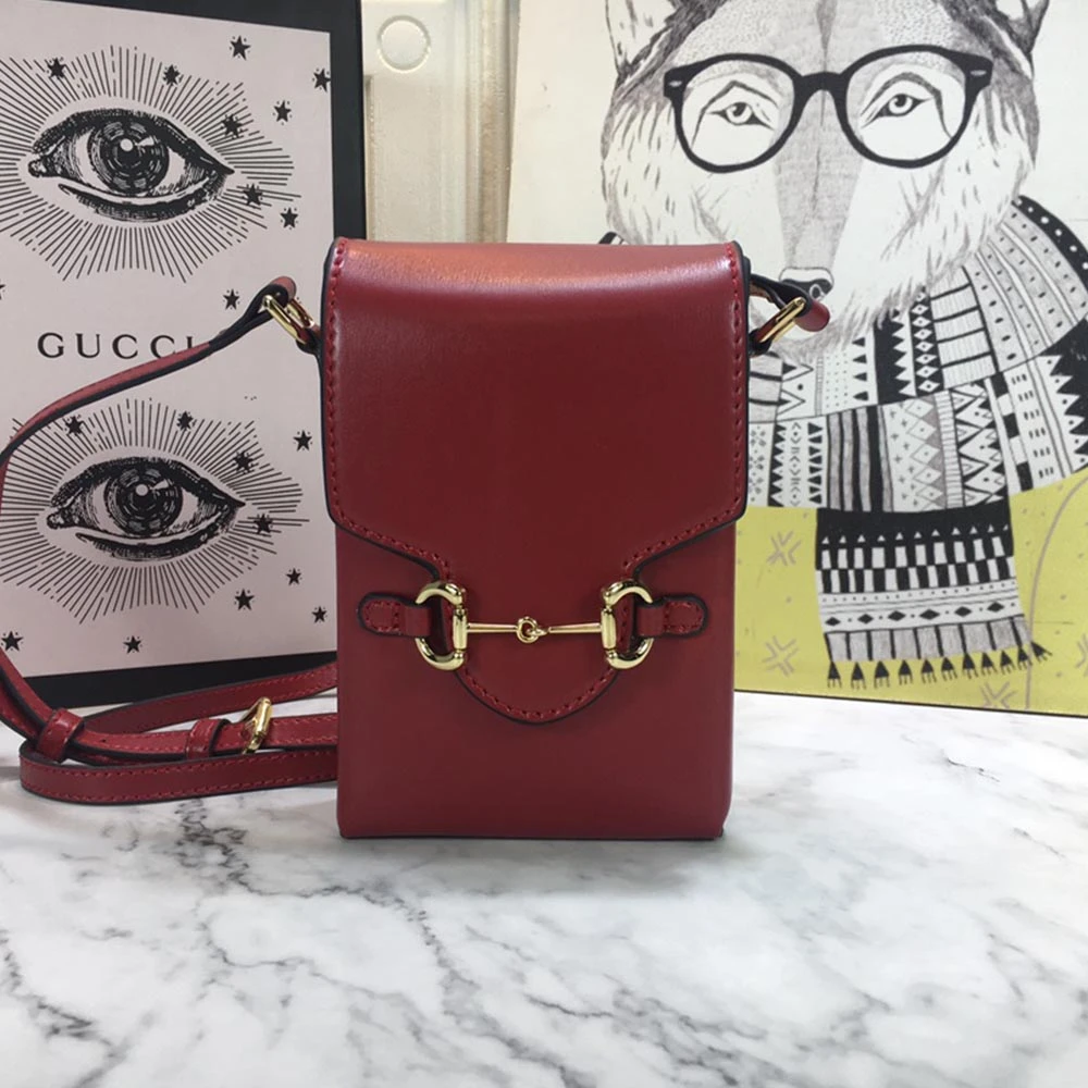 Gucci Horsebit 1955 mini bag 625615 BLK/RED/BROWN 13 625615-12