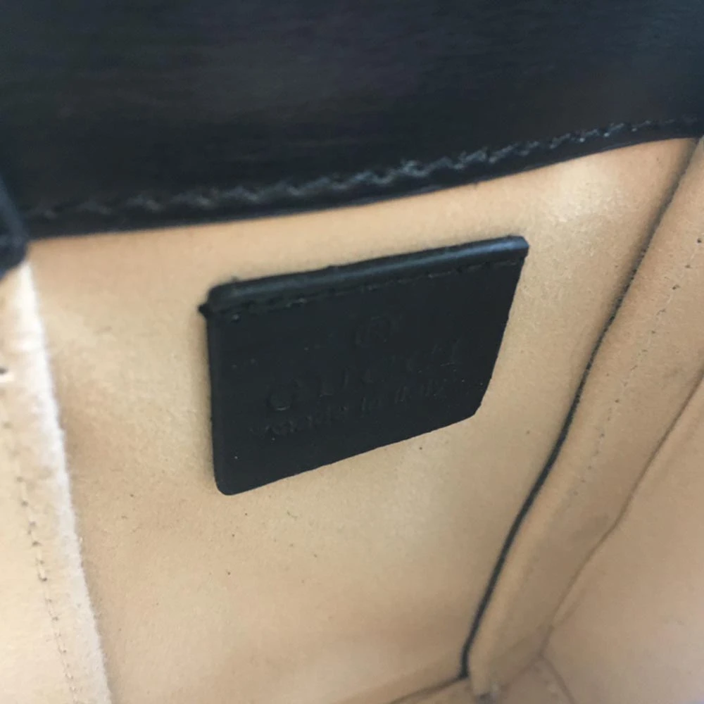 Gucci Horsebit 1955 mini bag 625615 BLK/RED/BROWN 2 625615-2-1