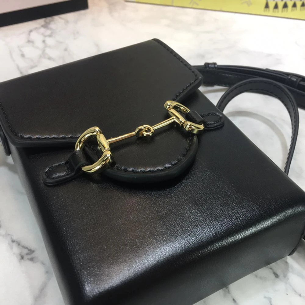 Gucci Horsebit 1955 mini bag 625615 BLK/RED/BROWN 4 625615-4-1