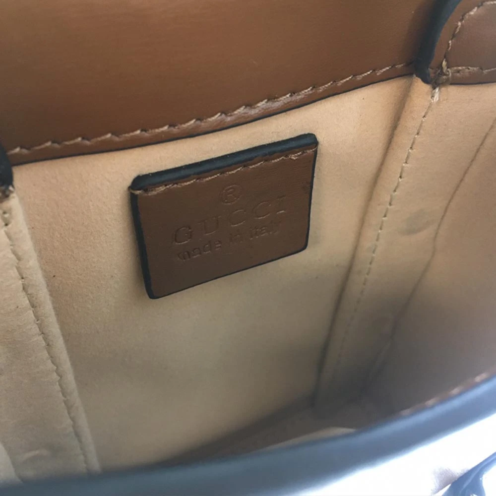 Gucci Horsebit 1955 mini bag 625615 BLK/RED/BROWN 10 625615-9-1