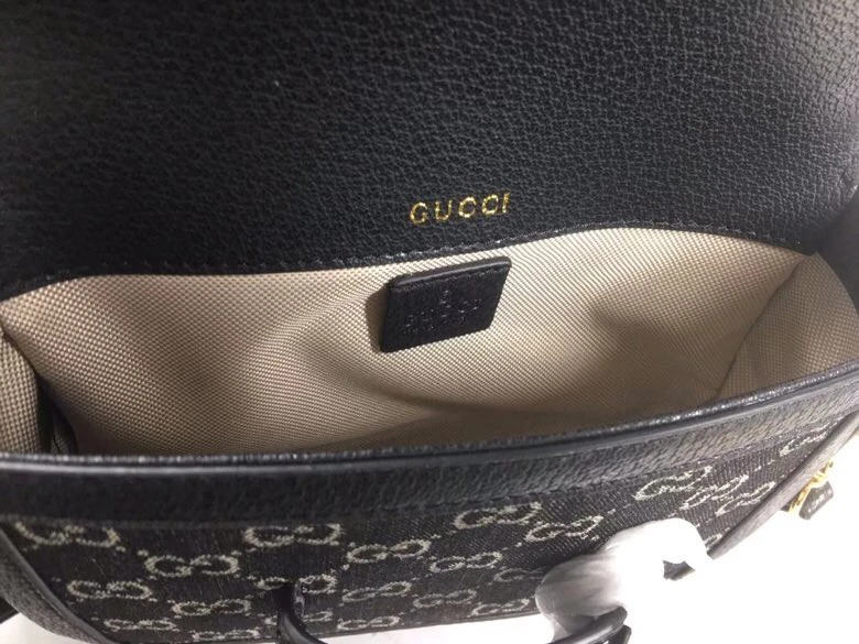 Gucci Double G Horsebit 1955 GG mini bag 658574 5 m