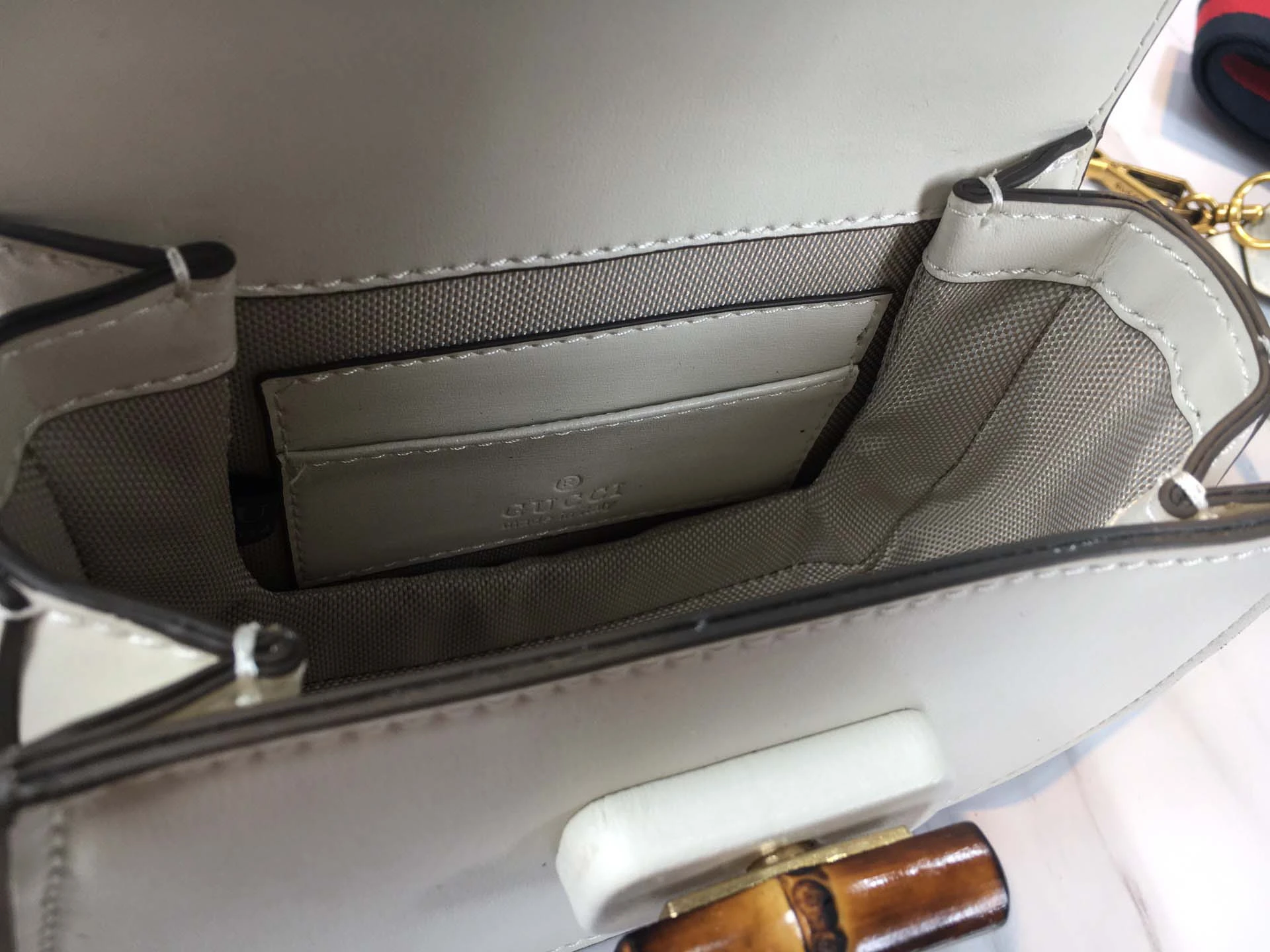 Gucci Double G Bamboo 1947 mini top handle bag 6 686864-5