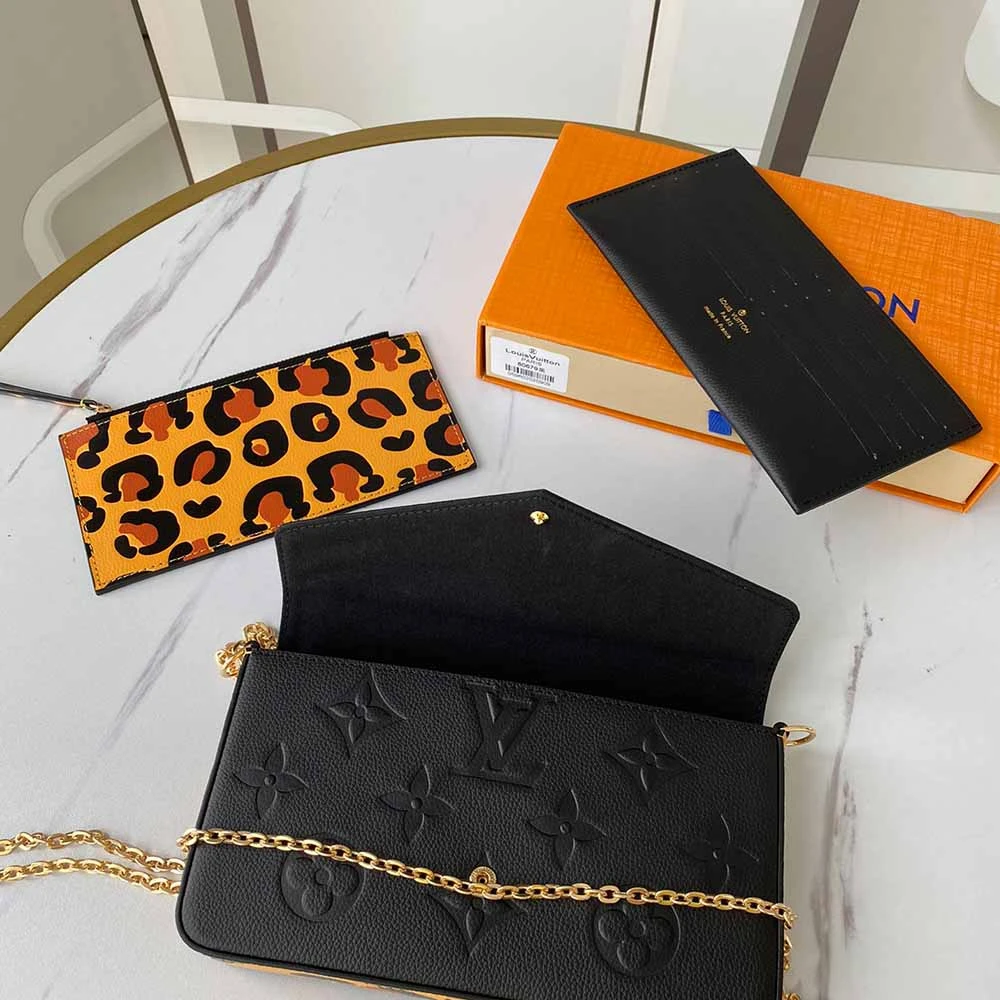 Louis Vuitton AAA-Leopard Felicie Pochette M64065 8 7-1